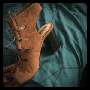 Suede Heels
